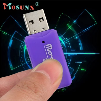 

Ecosin2 Mosunx High Speed Mini USB 2.0 Micro SD TF T-Flash Memory Card Reader Adapter 17Mar08