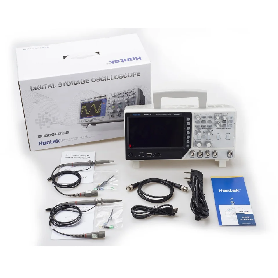 

H205 Hantek DSO4072C 2 Channel Digital Oscilloscope 1 Channel Arbitrary/Function Waveform Generator 70MHz 40K 1GS/s