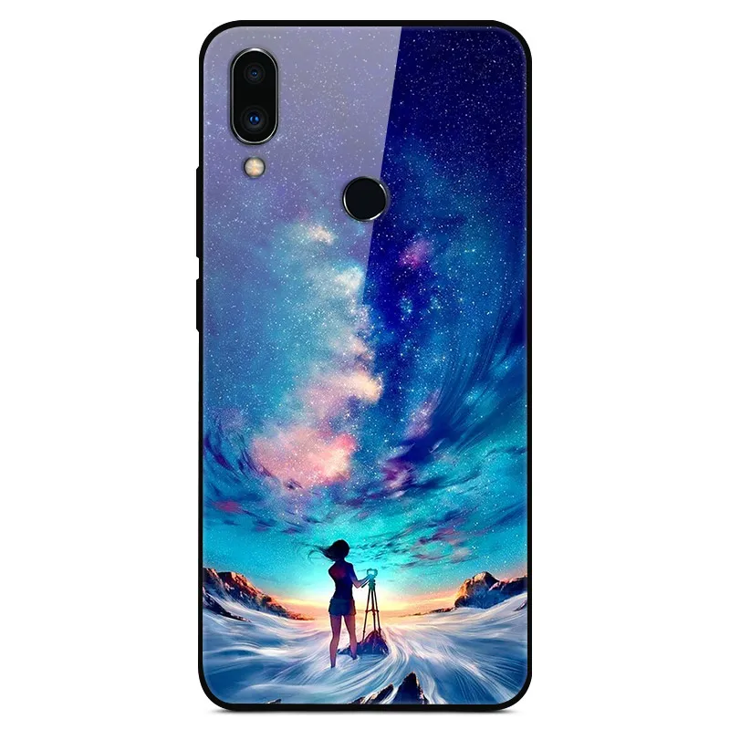 B для Meizu Note 9 Note9 чехол стекло Coque жесткий чехол для телефона для Meizu M9 Note чехол M9Note M 9 Note мягкая рамка чехол Мода 6,2 - Цвет: 19