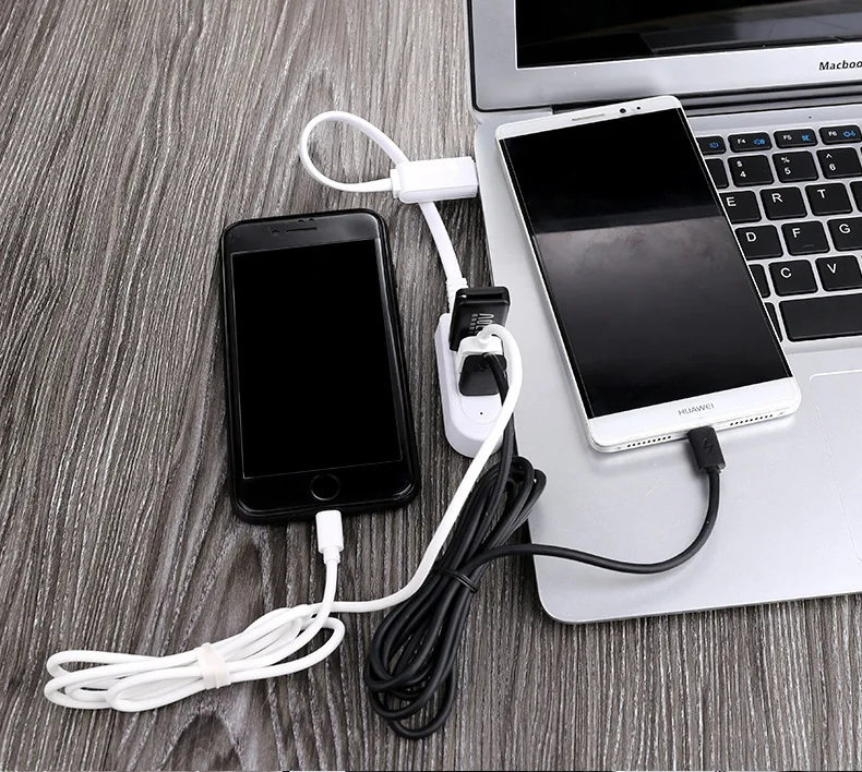 SUPMANGO, USB удлинитель, концентратор, стиль, многофункциональное 3а зарядное устройство, 3USB кабель для зарядки, быстрая зарядка, несколько портов