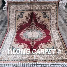 Yilong 5,6 'x8. 3 'классический Восточный Турецкий Дизайн ручной ковры ручной работы для продажи(CQG33A5.6x8.3