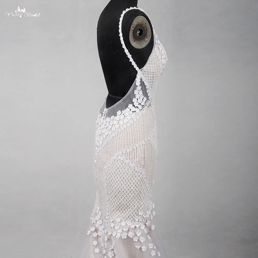 RSW1133 реальные фотографии Yiaibridal Alibaba Китай Свадебные платья Цветы французская