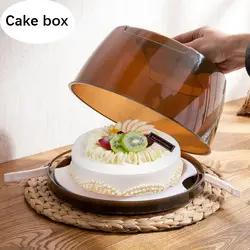 Портативный ручной упаковки печенья Macarons Cake Box шоколадный кекс печенье коробка подарочная упаковка коробка 8 дюйм(ов)- 10 дюйм(ов)