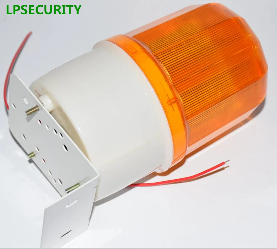 Водонепроницаемая наружная Светодиодная Сигнализация LPSECURITY красный мигающий