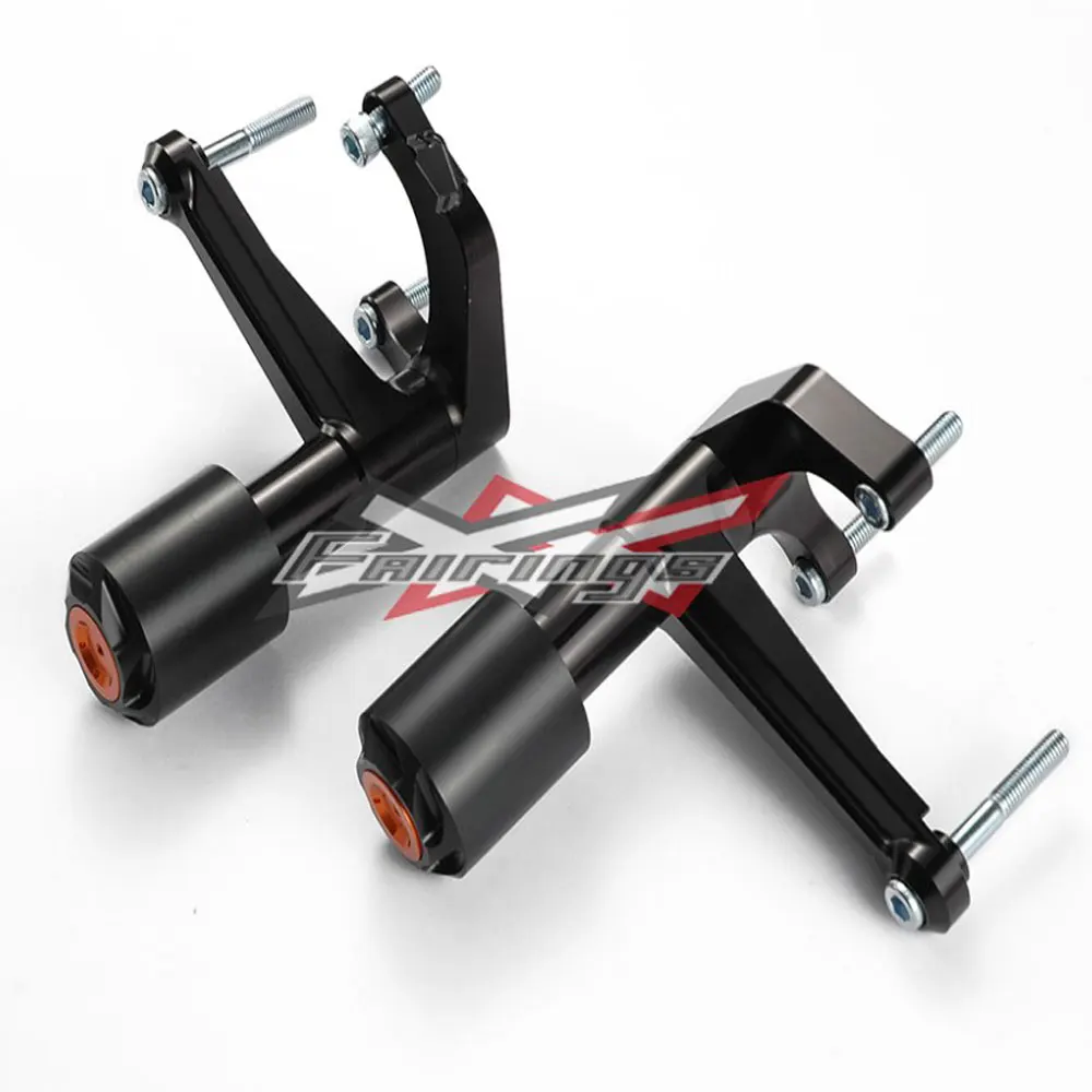 Black Crash Frame Slider Cover Protector Bobbins Motorcycle Accessories