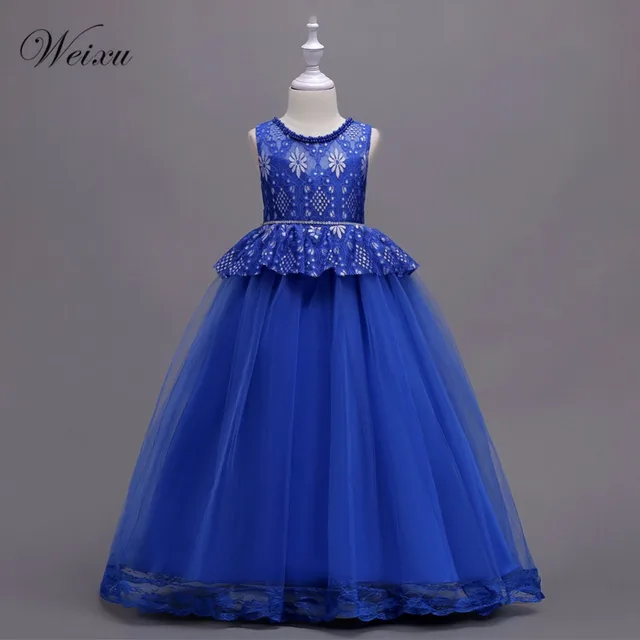 Pearl Collar Prom Dress