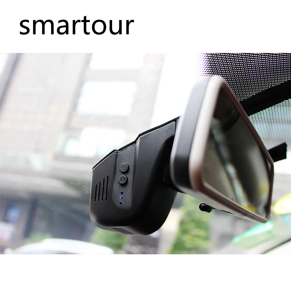 Smartour 4K WiFi Автомобильный видеорегистратор Камера NTK 96660 2160P Dashcam видео рекордер регистратор ночная версия монитор парковки