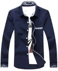 Free Shipping 2015 New Spring Fashion Trends Mens Casual Shirt With Grid Lines Slim Models Long Free Shipping 2015 New Spring Fashion Trends Mens Casual Shirt With Grid Lines Slim Models Long