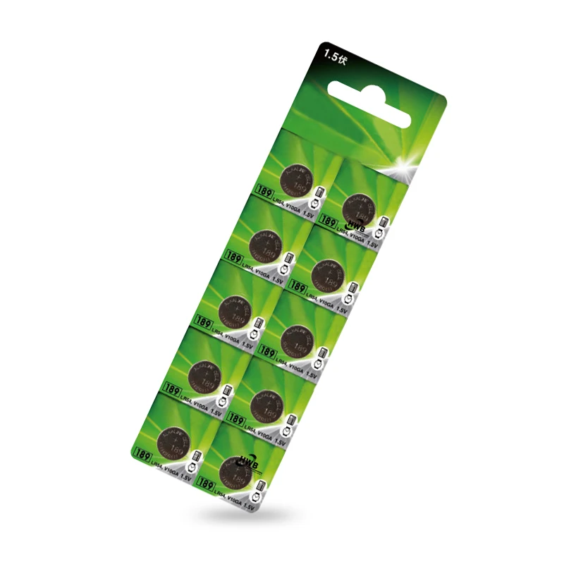 10X 100 Genuine wholesale LR54 189 AG10 L1131 SR1130 G10 V10GA 389