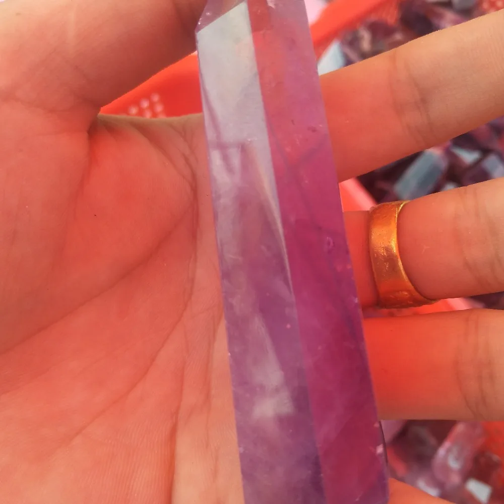 1kg lot 100 Natural amethyst stone wand quartz crystal point magnetic field energy healing crystals X18