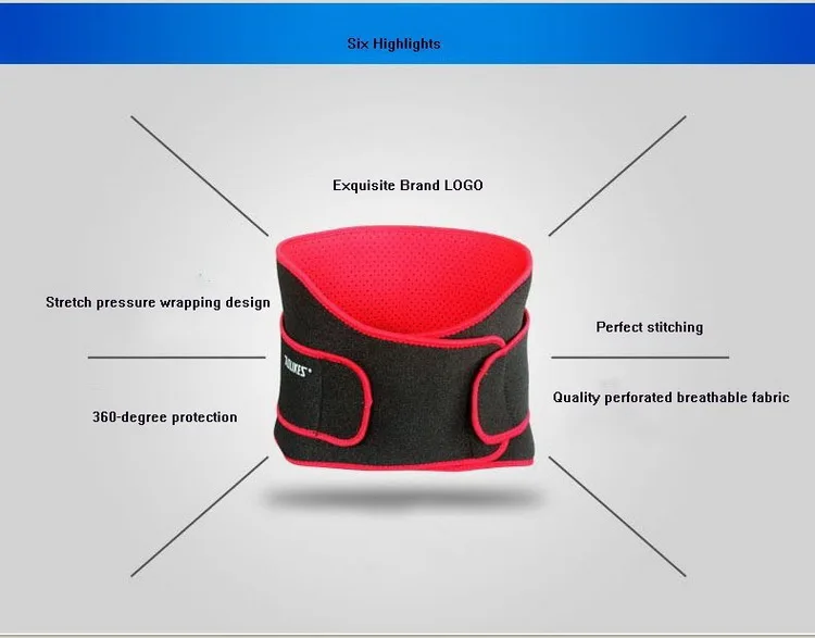 AOLIKES дышащий спортивный, под давлением Поддержка спины талии размера плюс эластичный Фитнес Бодибилдинг брекет Тяжелая атлетика пояс
