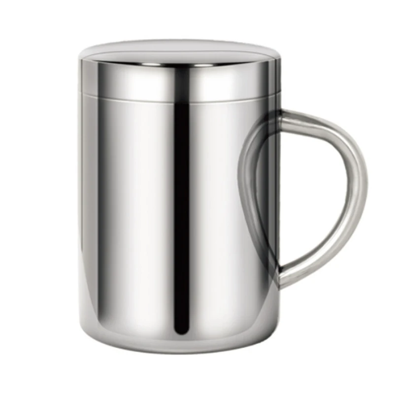 180ML doppelwandiger Edelstahl Kaffee Milch Tee Tee Tasse Reisebecher 