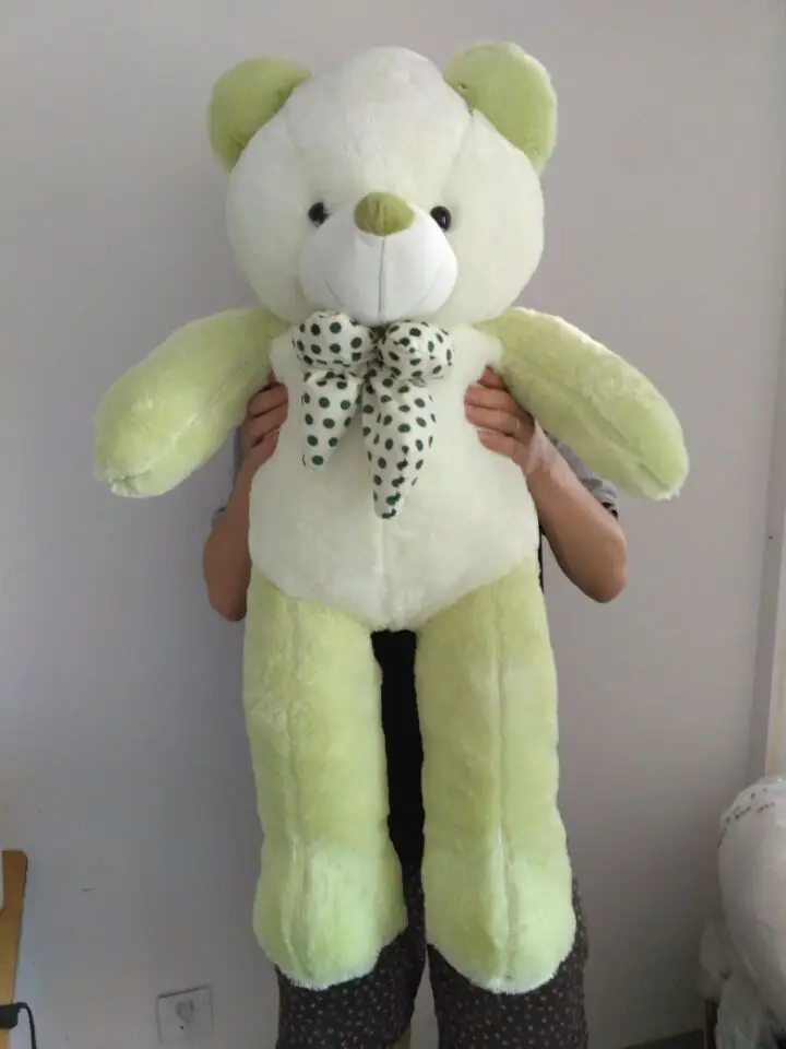 light green teddy bear