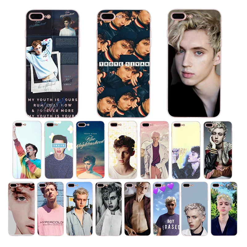 

HOUSTMUST Troye Sivan photo Soft case for iphone x xr 7 8 xs max 6 6s plus cover 10 5s 5 se silicone shell accessories Coque