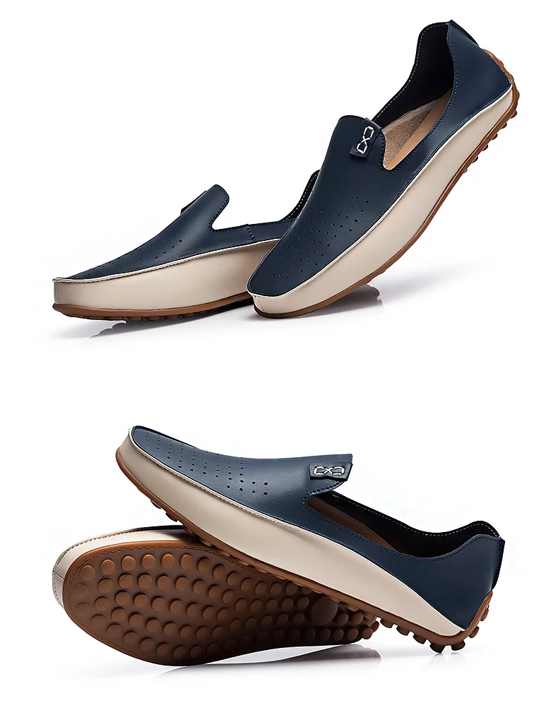 JINTOHO/брендовая мужская повседневная обувь; Мужская обувь из натуральной кожи без застежки; повседневная мужская обувь; модные мужские лоферы; дизайнерские туфли для мужчин