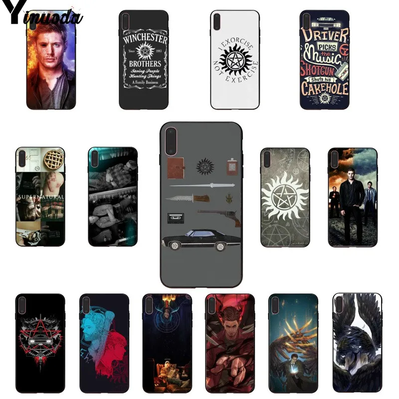 Yinuoda Сверхъестественное SPN Jensen Ackles шаблон мягкий чехол для телефона из ТПУ iPhone 8 7 6S