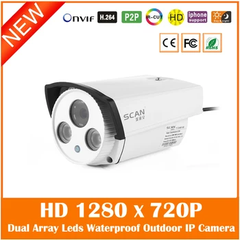 

Hd Bullet Ip Camera 720p Infrared Night Vision Outdoor Waterproof Motion Detect Security Cctv Cmos Webcam Freeshipping Hot