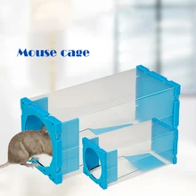 Reusable Plastic Mousetrap Rat Trap Cage Catch Control Bait Capture Rodent Animal Prevent Escape Pest Control Cage Tool