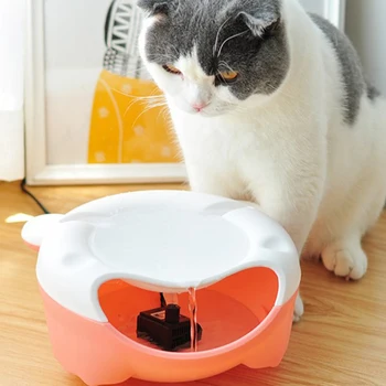

Pet Automatic Water Fountain Feeder Drinking Bowl Electric Auto Drinking Dispenser Filter