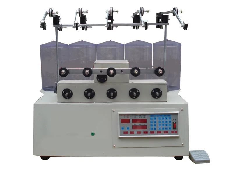 

5 reels computer cnc automatic coils winder winding machine for transfomer FD-550