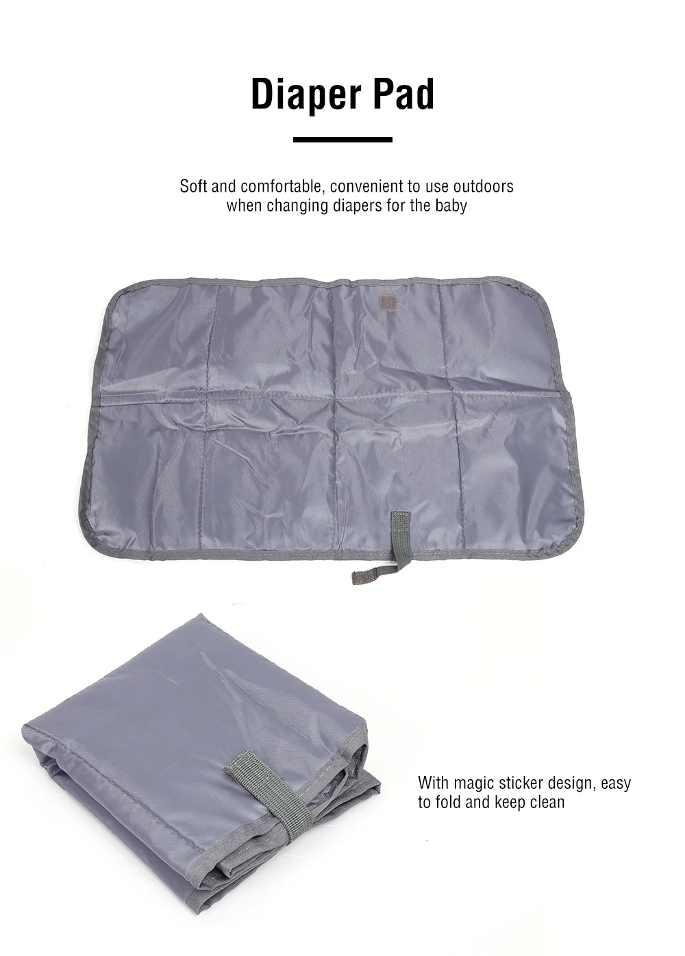 Diaper Bags Large Capacity Backpack Travel Diaper Organizer Bag (12)