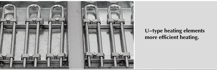 U-shaped Electric Accessories Heating Element Spare Part of Takoyaki Grill Octopus Ball Machine Meatballs Baker