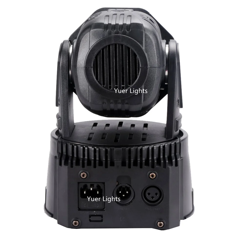 2 Pack New Arrival 18X3W RGB LED Stage Light Moving Head Beam Party Lights DMX512 Led Dj Xmas Sound Active DMX Disco Lights