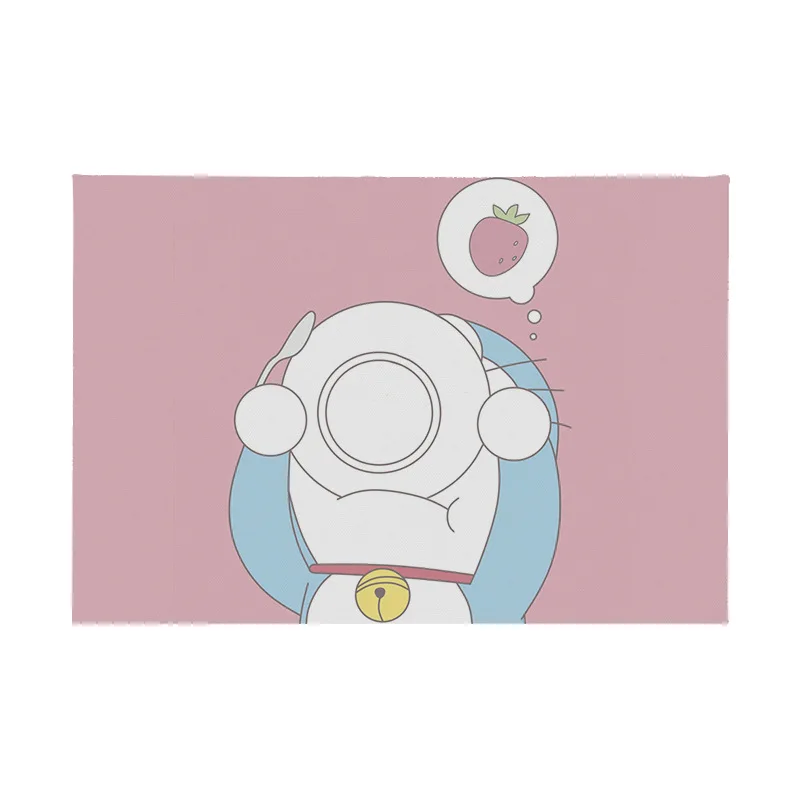 6 2 шт. студент Doraemon коврики Водонепроницаемая скатерть накладка с рисунками из мультфильмов столовые коврики подставки 45X30 см - Цвет: 6