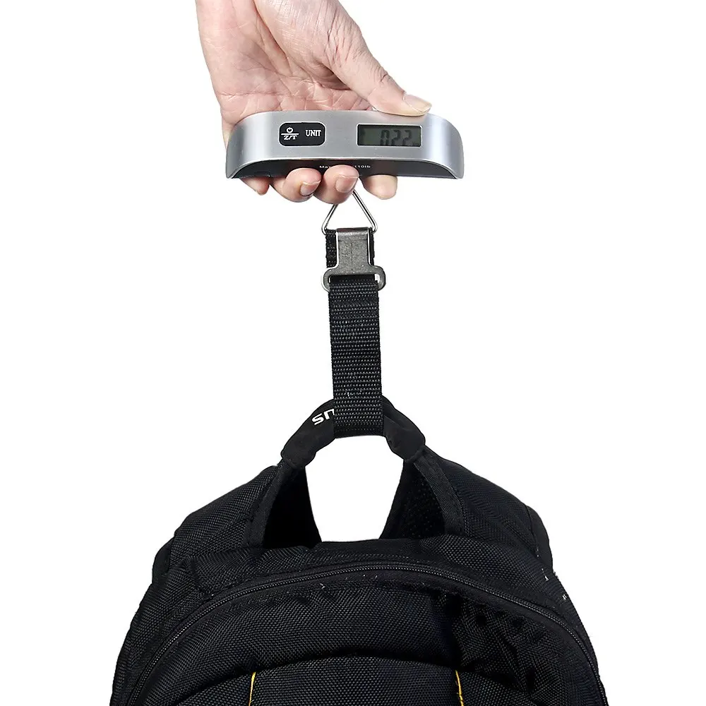 Hostweigh Mini LCD Digital Luggage Suitcase Hanging Electronic Scale