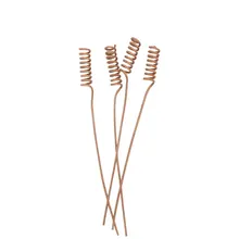 Коричневая волнистая ротанговая палочка ароматизатор Reeds замена масла Refill палочки-15 шт-10 дюймов