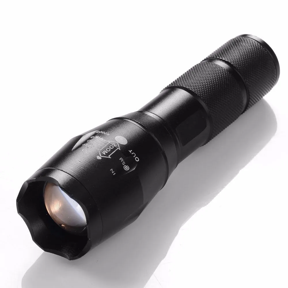 G700 X800 5000Lumen Zoomable XML T6 LED 18650 Flashlight Focus Torch Lamp Lightf