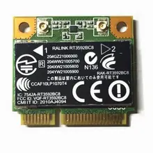 Беспроводной адаптер карты forRalink RT3592 RT3592BC8 300 Мбит/с 802,11 a/b/g/n Половина мини PCIe+ Bluetooth 3,0 hp ноутбук 630813-001