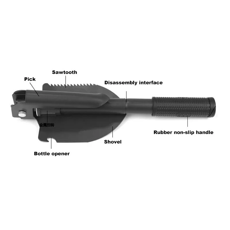 Высокое качество Портативный Сад Кемпинг раскладная Лопата шпатель многоцелевой аварийный шпатель бытовой ежедневный чистящий инструмент спа