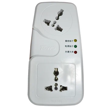 

TOWE AP-1012S professional surge protection socket one to two converter 10kA surge protection