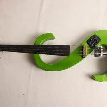 Скрипка 4/4 Новая электрическая скрипка мощный звук твердая древесина патент тихий#26