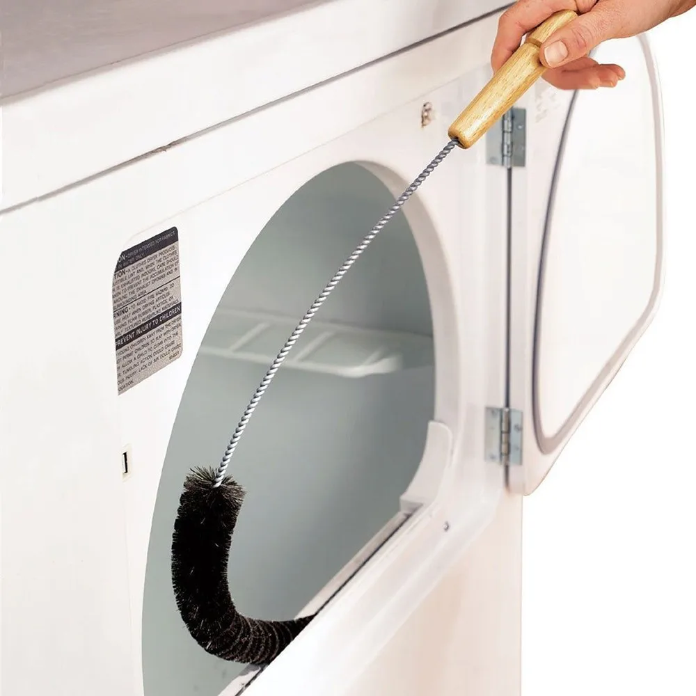 1pcs Refrigerator Condenser Coll Cleaning Brush Clothes Dryer Lint Vent