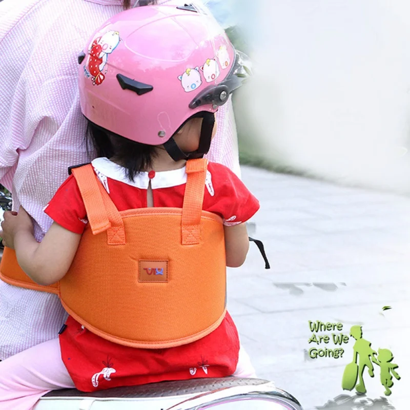 

Bicycle Riding Safety Belt Electric Car Adjustable Seat Belt Baby Carrier Car Protection Belt