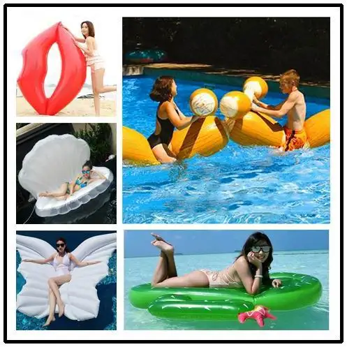 inflatable battle logs