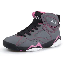 Zapatos de Baloncesto de Corte media de Las Mujeres Con Cordones de las Zapatillas de deporte Deportes Al Aire Libre Calzado Antideslizante Transpirable Zapatos Mujer Tenis Basquete Scarpe