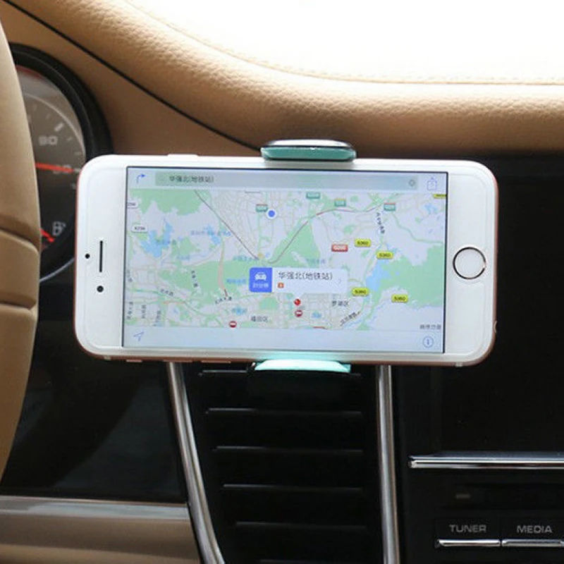 Universal Holder 360 degree Rotation GPS Car Cell Phone Air Vent Mount Stand Holder Suitable for mobile phones in 3.5 to 6 inch
