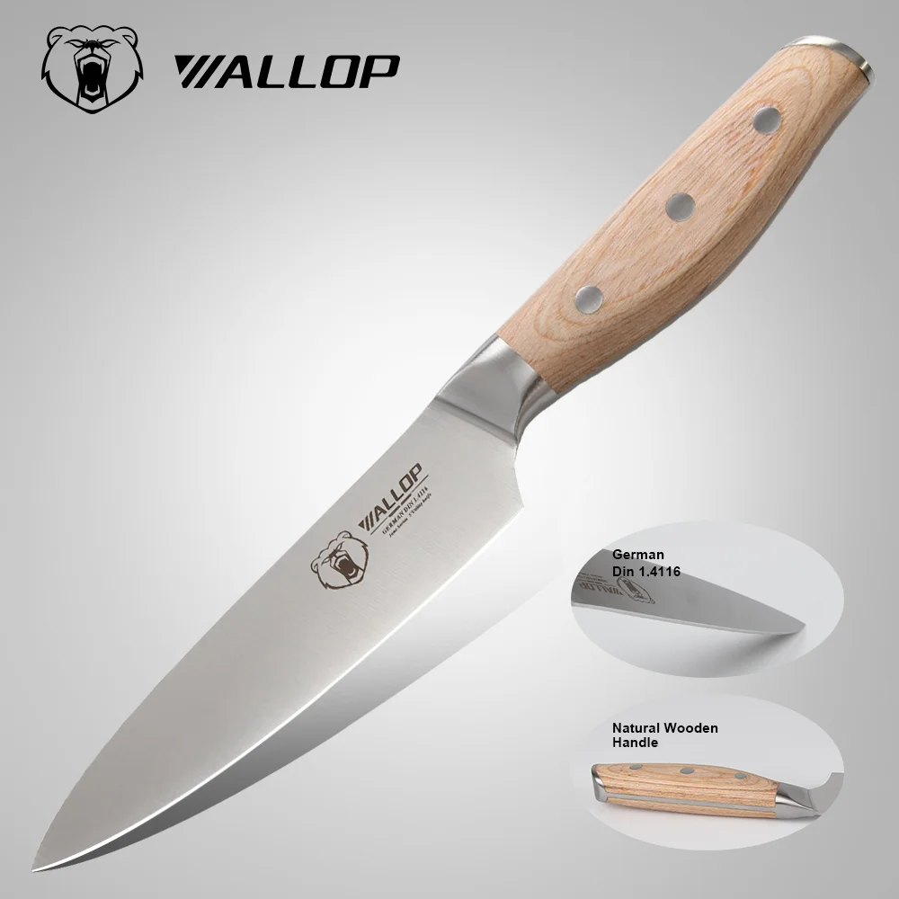 WALLOP Brand New High quality 5 inch utility knife Kitchen knifeGerman stainless steel Chef Slicing Cutter fruit cooking tool WALLOP Brand New High quality 5 inch utility knife Kitchen knifeGerman stainless steel Chef Slicing Cutter fruit cooking tool