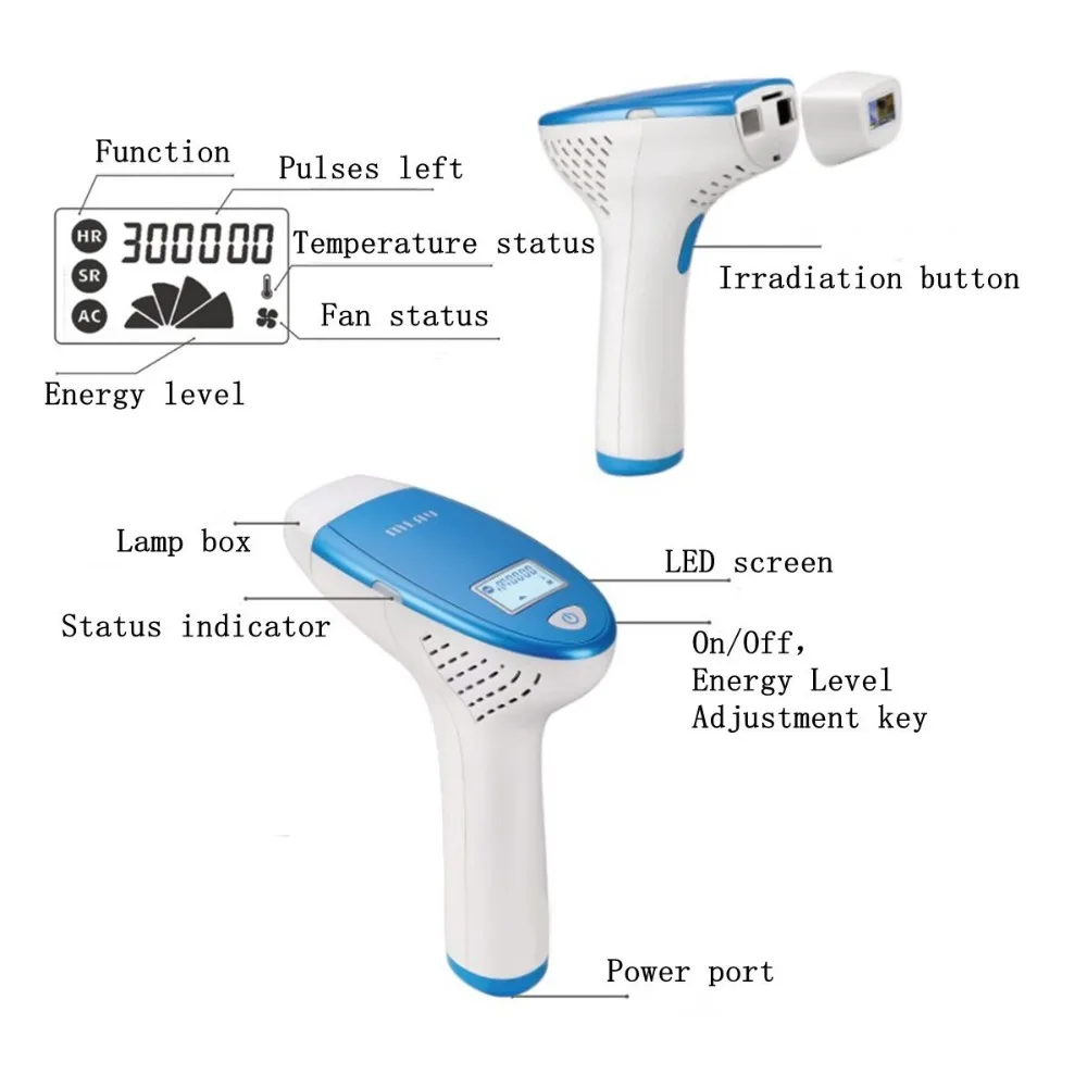IPL Hair Removal System Permanent Painless Hair Removal Device (3)