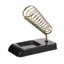 Металлический Железный полезный твердый металлический базовый паяльник кронштейн держатель стойки Подставка рама портативная для электрической работы