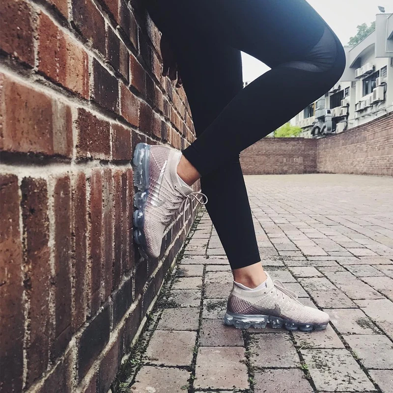Original Authentic Nike Air VaporMax Flyknit Women's Breathable Running Shoes Outdoor Sneakers Good Quality 2019 New 849557-404