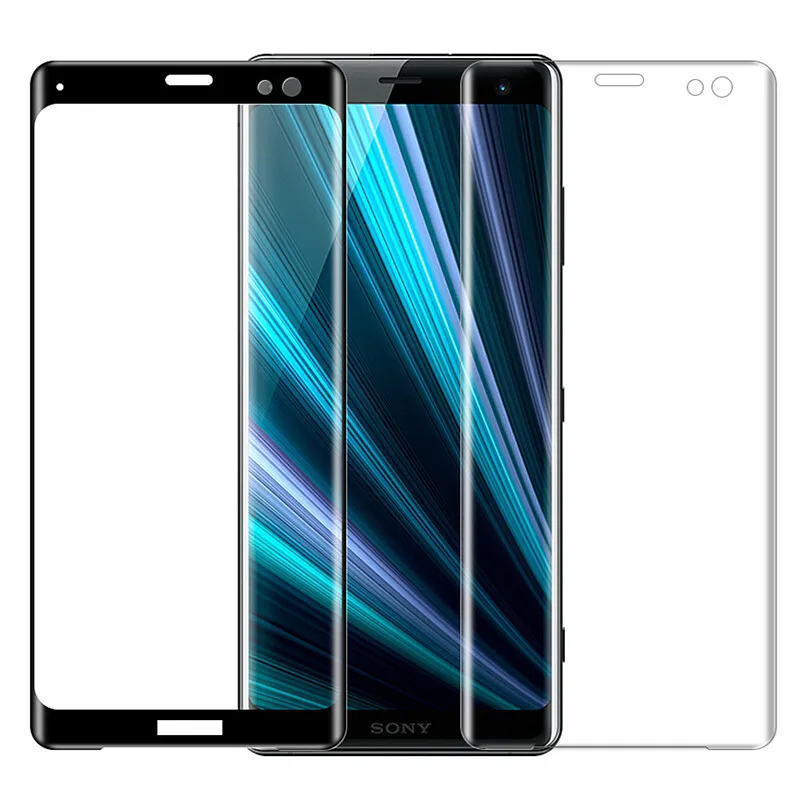 3D закаленное стекло для sony Xperia XZ Премиум чехол для sony Xperia 10 Plus XZ2 Compact XZS Premium XZ3 L3 защитное стекло