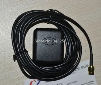 

Free Shipping GPS Antenna with Two Amplification Car DVD Navigation GPS Active Antenna 3m Meters SMA Interface FZ0391
