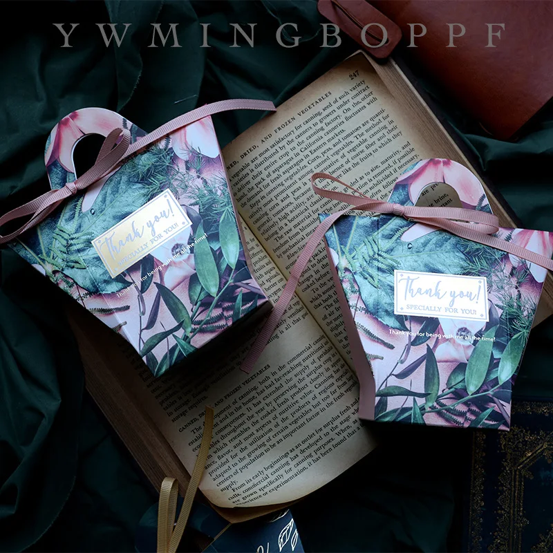 2019 новый креативный Т-образный свадебный сладкий подарок сумки с ручками свадебные сувениры и подарочные коробки упаковка для конфет
