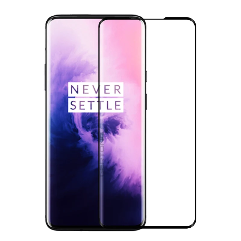 Закаленное стекло с полным покрытием для Oneplus 7 Pro Защита экрана 6t 6 5t 5 Oneplus7 One Plus 1 +