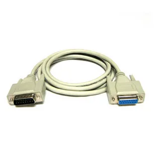 DB15 DB-15 15P мужчин и женщин Удлинительный кабель передачи данных 2-рядной