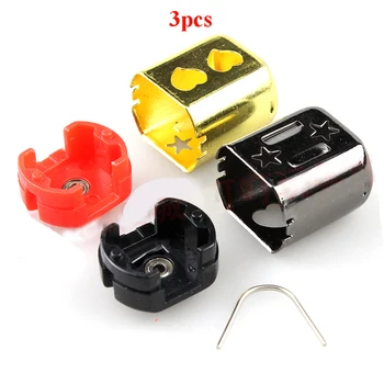 

3Pcs Dual Ball Bearing Motor Shell Cover for RC Model Cars Spare DIY Mini Tamiya 4WD Racing Car Hand Winding Accessories